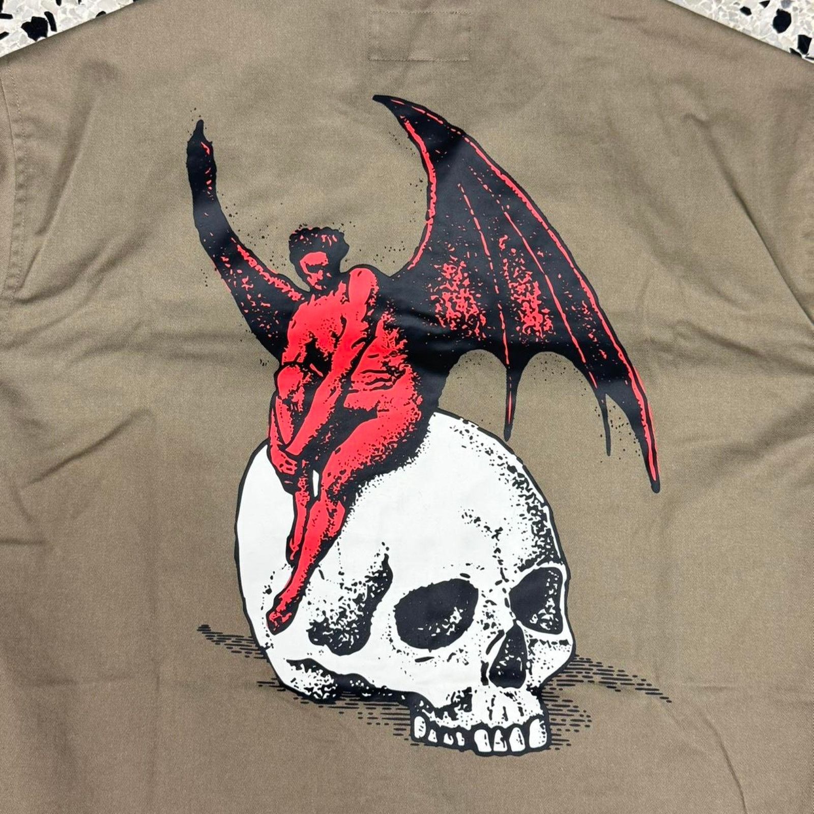 Welcome Skateboards WELCOME SKATEBOARDS NEPHILIM ZIP UP TWILL WORK SHIRT: Size US L / EU 52-54 / 3 - 2 Thumbnail