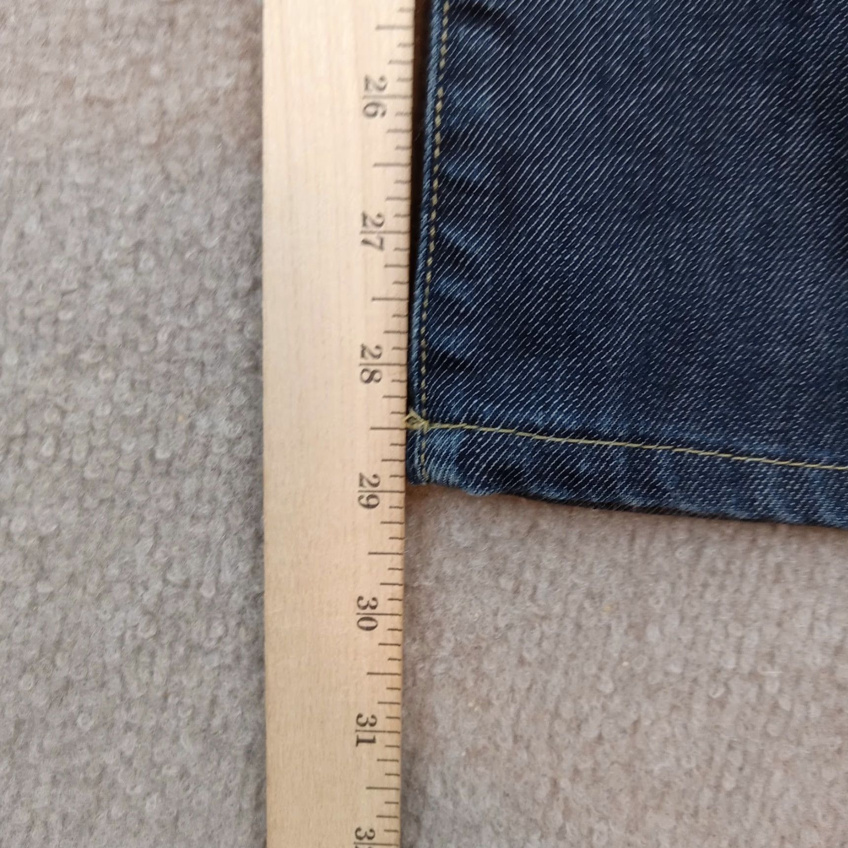 Citizens Of Humanity Citizens of Humanity Womens Jeans 26 Blue Ava Low Waist Straight Extra Large XL Size 26" / US 2 / IT 38 - 3 Thumbnail