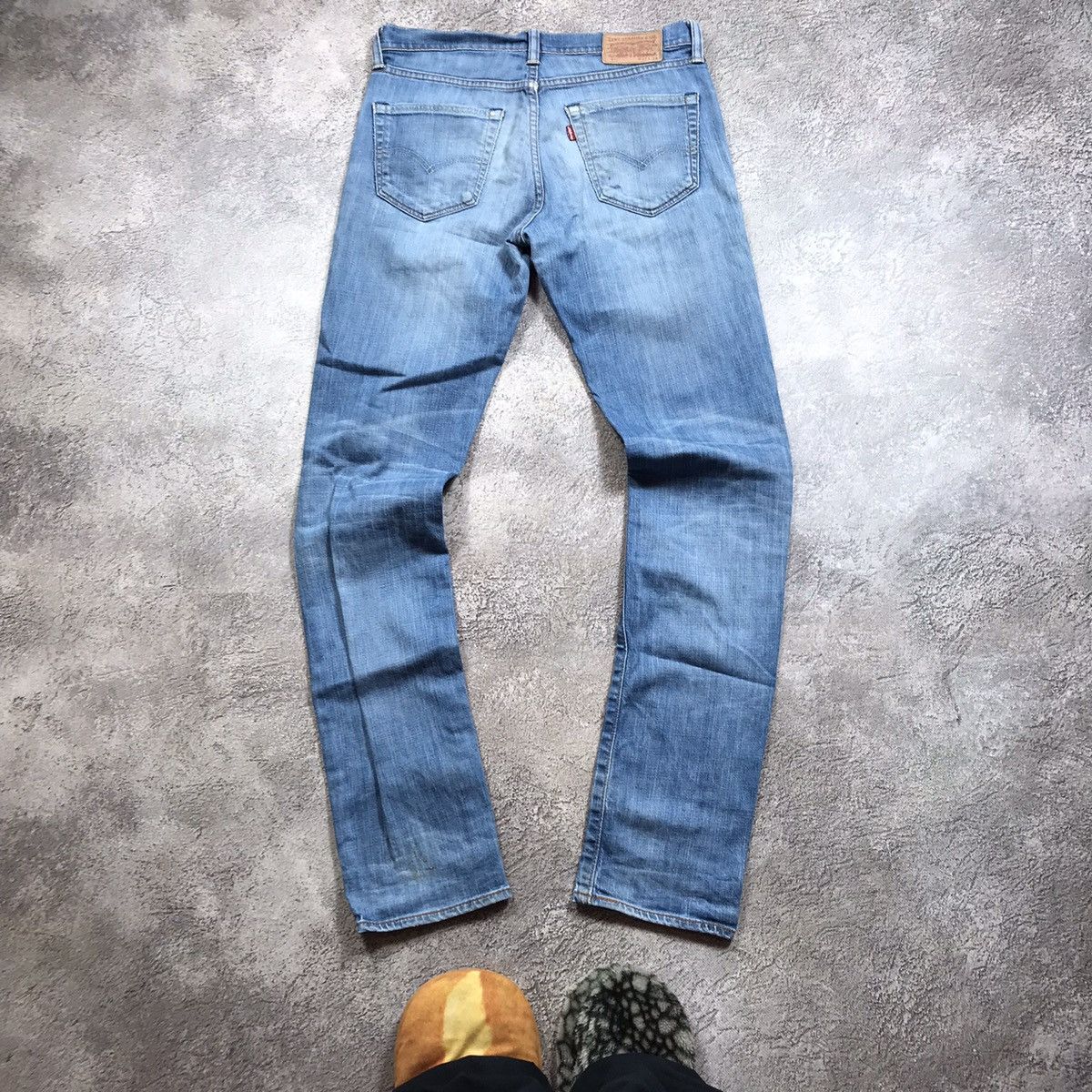 Vintage Vintage 90s Levis Distressed Baggy Jeans Grunge Thrashed 32 Size US 32 / EU 48 - 2 Thumbnail