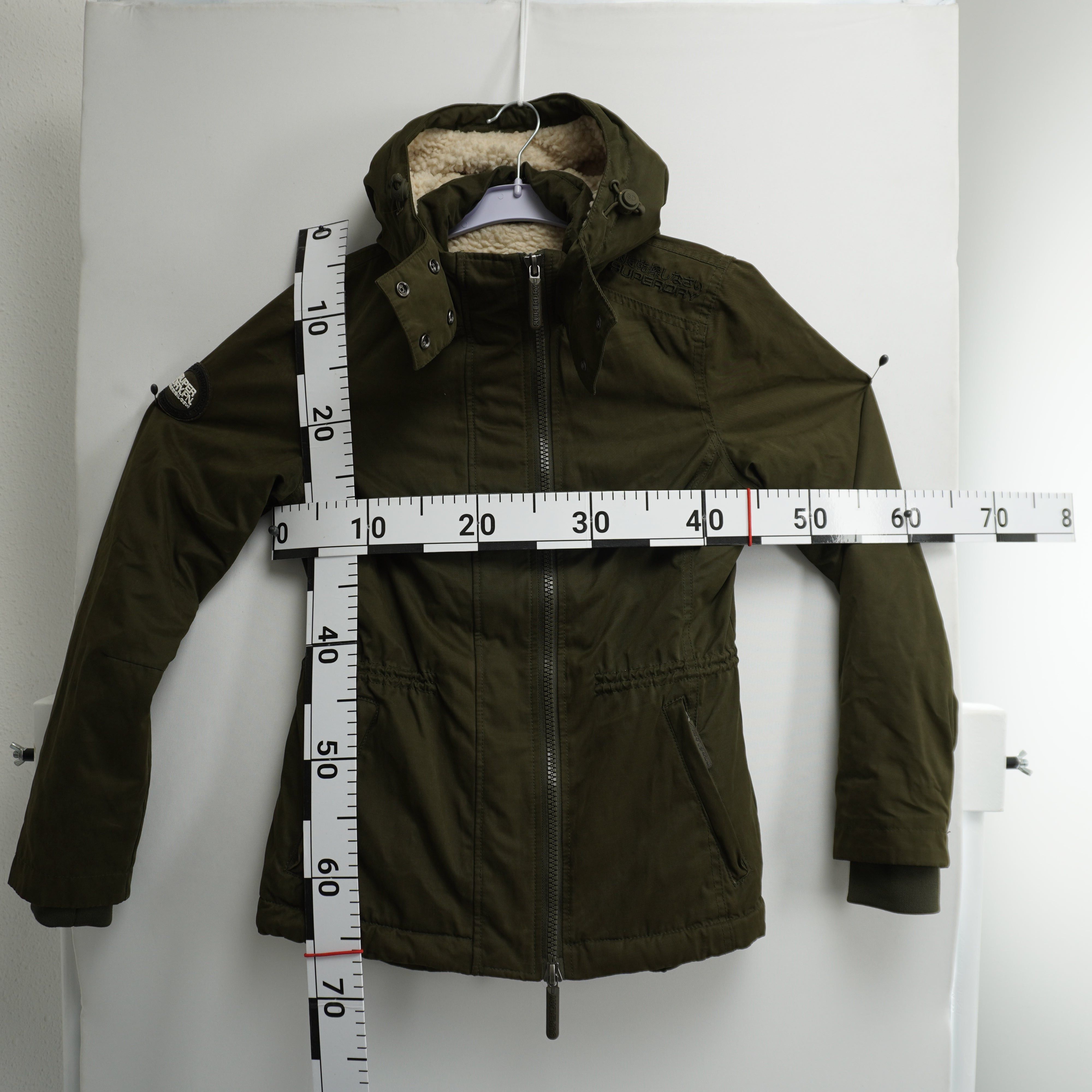 Superdry Superdry Women's Khaki Parka Size M / US 6-8 / IT 42-44 - 7 Thumbnail
