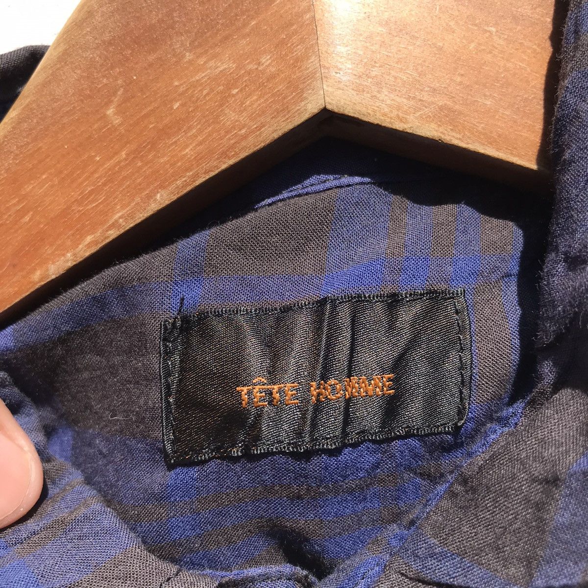 Vintage Tete Homme Issey Miyake Pleated Shirt Tete Homme Sun Faded Size S / US 4 / IT 40 - 11 Thumbnail