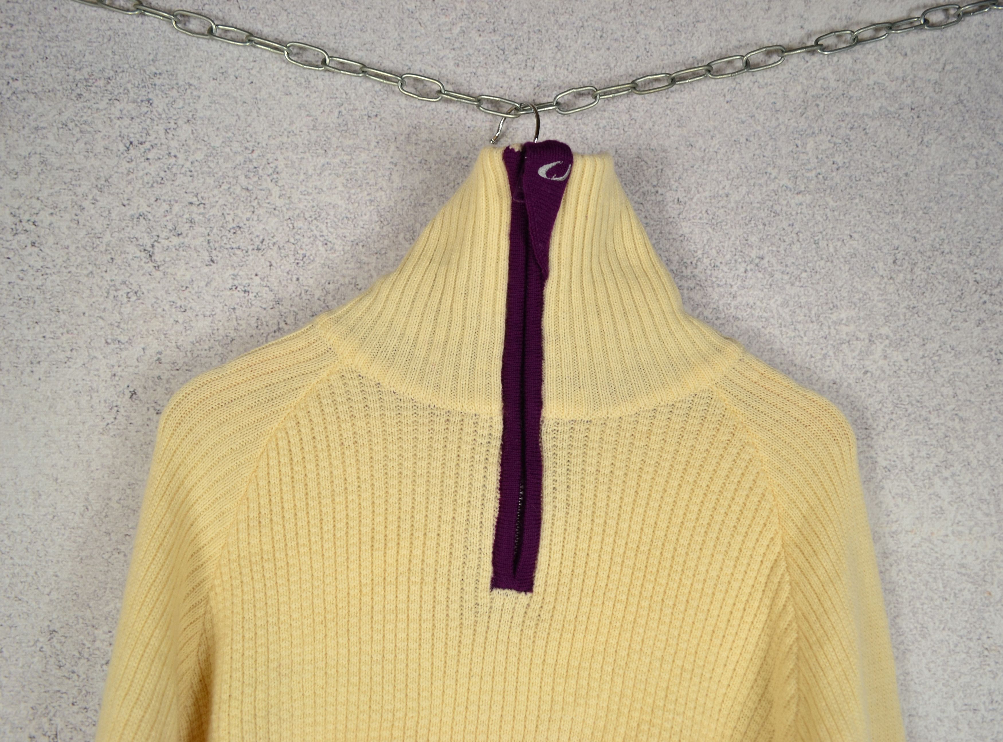 Ulvang Ulvang Heavy Knit Rav Half Zip Wool Sweater Norway Size US L / EU 52-54 / 3 - 5 Thumbnail