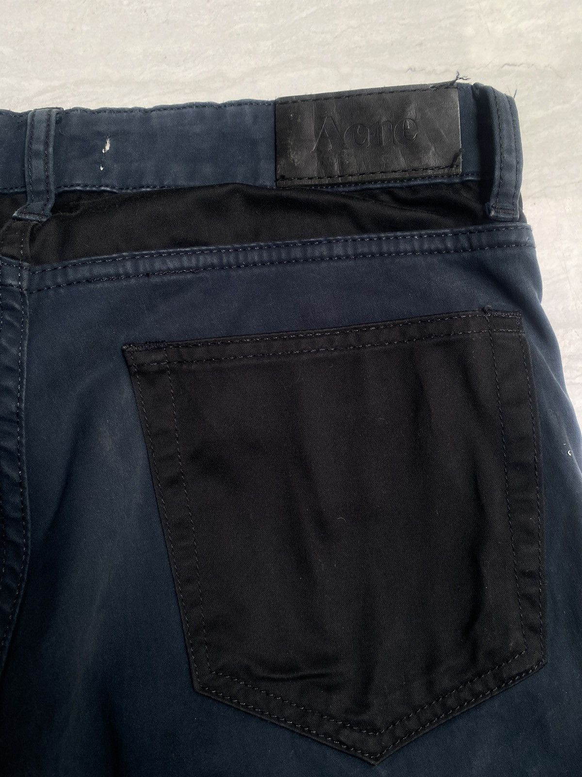 Acne Studios ACNE STUDIOS Double Knee Soft Suede Jeans Size 29" - 11 Thumbnail