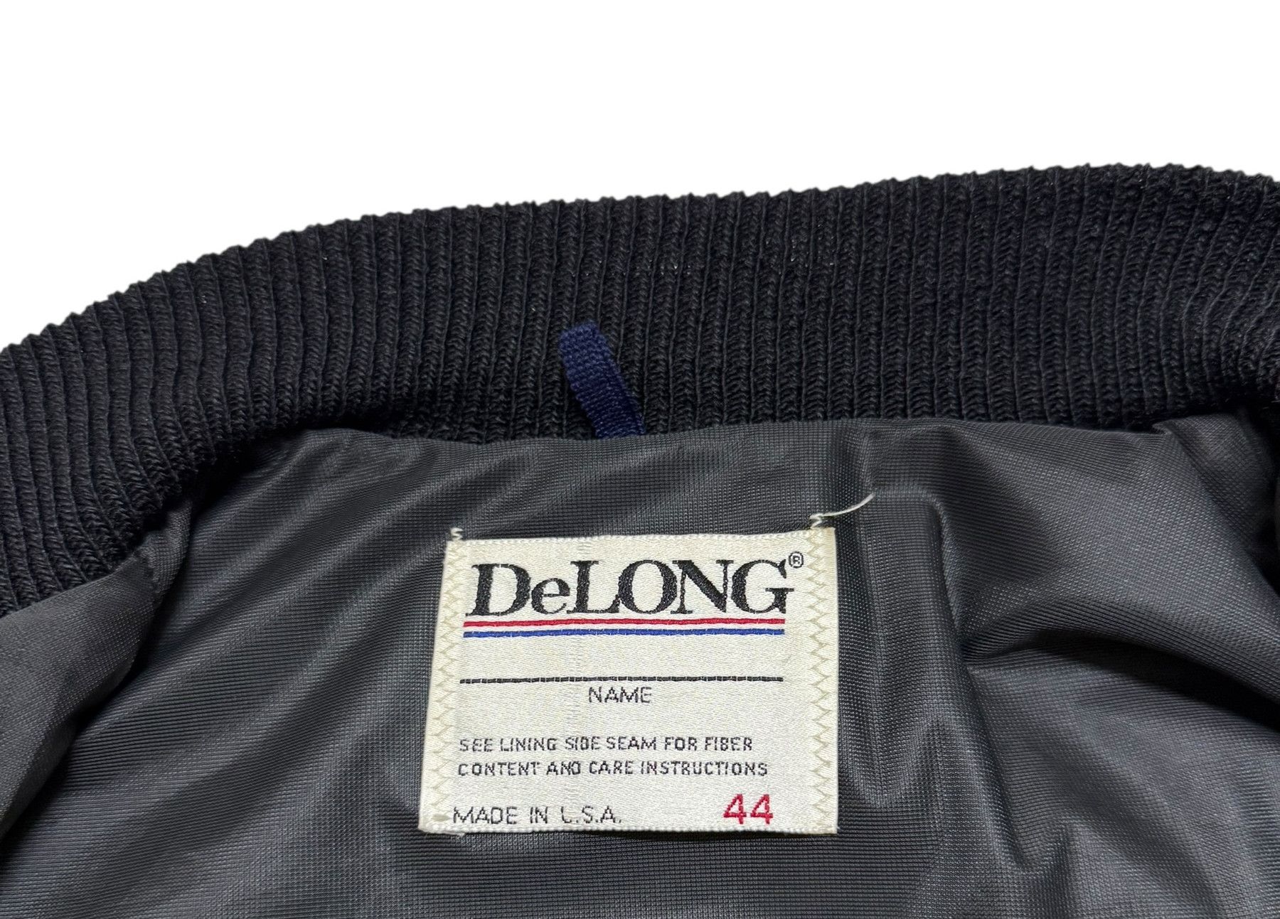 Delong Delong Lakers Big Logo Leather Wool Varsity Jacket Size US L / EU 52-54 / 3 - 20 Thumbnail