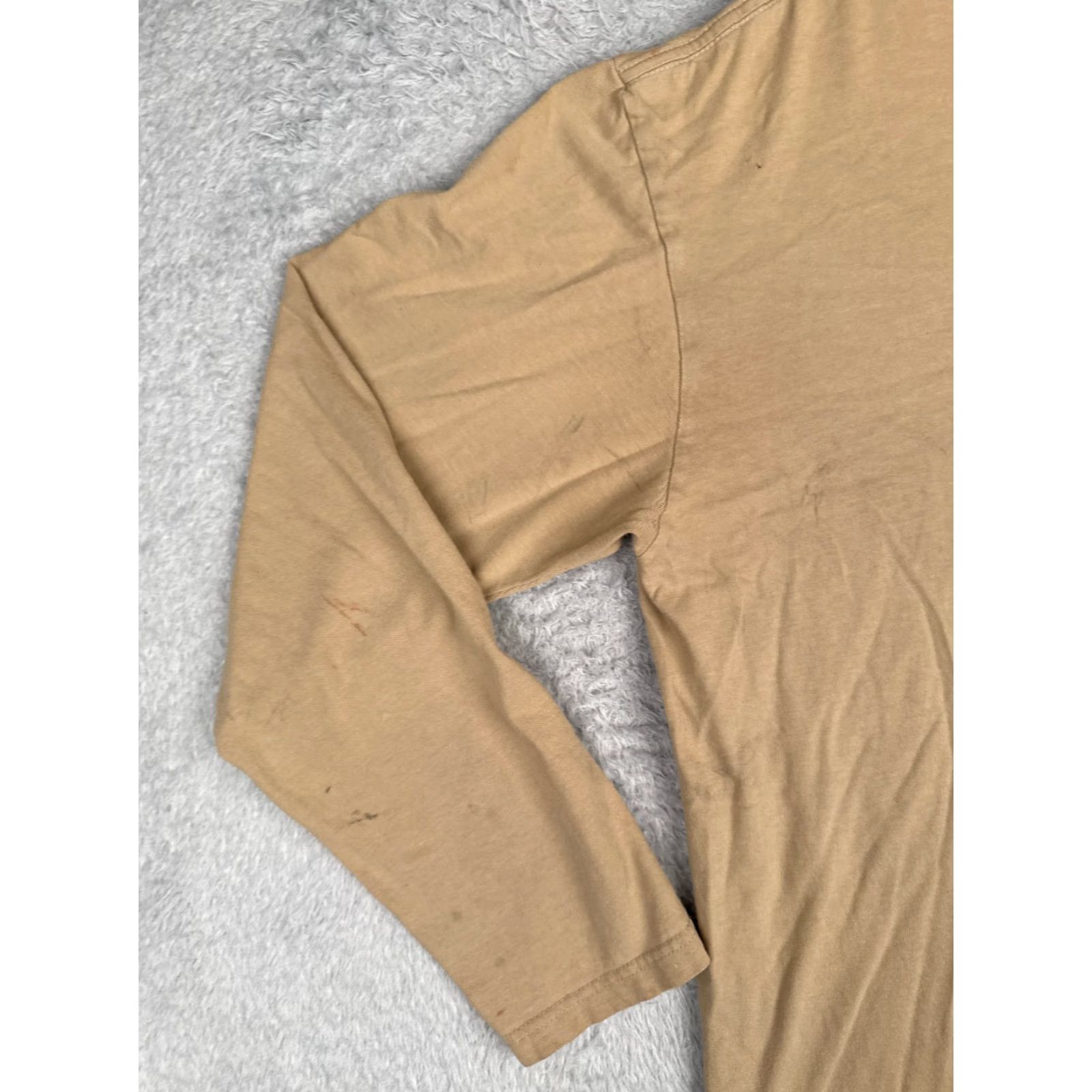 Patagonia Patagonia Shirt Men XL Beige Long Sleeve Crew Neck 100% Cotton Size US XL / EU 56 / 4 - 3 Thumbnail