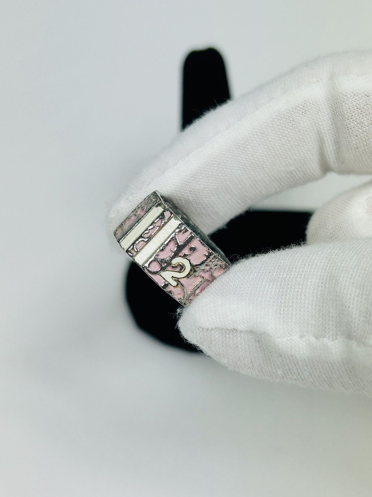 Dior Dior Pink Trotter 2 Ring Size 5 Size ONE SIZE - 3 Thumbnail
