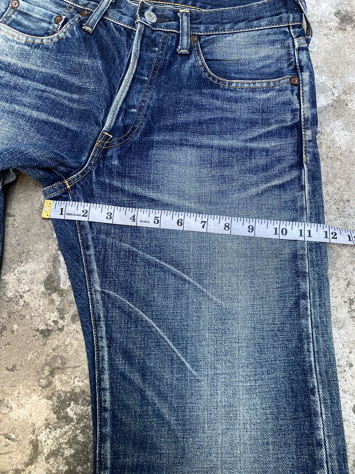 Studio D'Artisan Distressed Studio D’Artisan Straight Japan Denim Pants Size US 31 - 11 Thumbnail