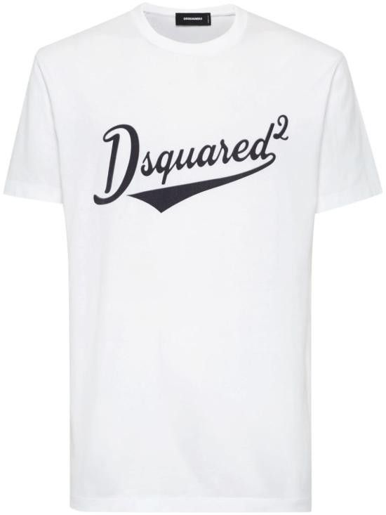 Tシャツ・カットソー DSQUARED2 Men T-shirt White S74GD1476D20020 961 Mens Tshirts White Dsquared2 T Shirt DSQUARED2 Men T-Shirts