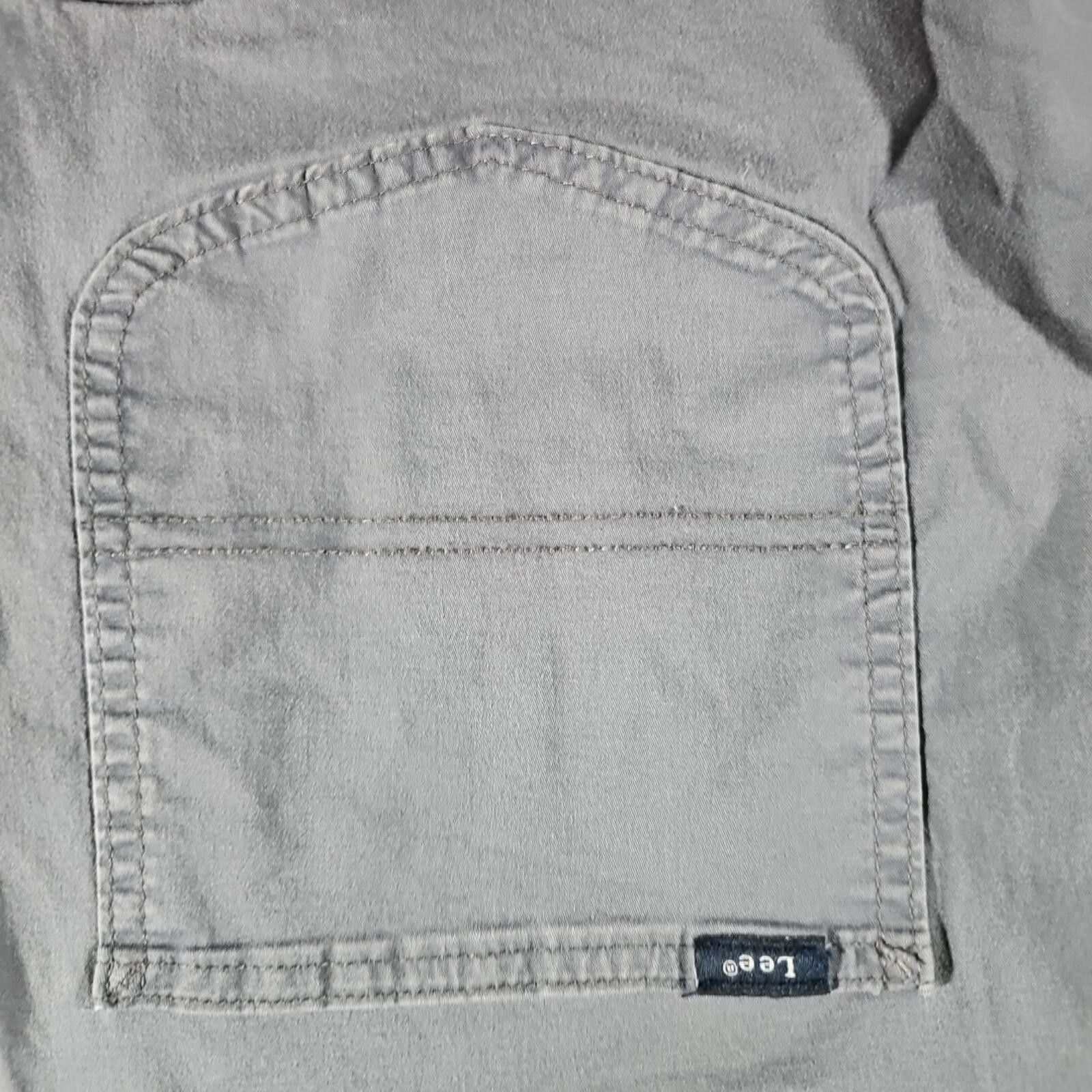 Lee Lee Sz 10 Flex Cargo Shorts Gray Size 32" / US 10 / IT 46 - 7 Thumbnail