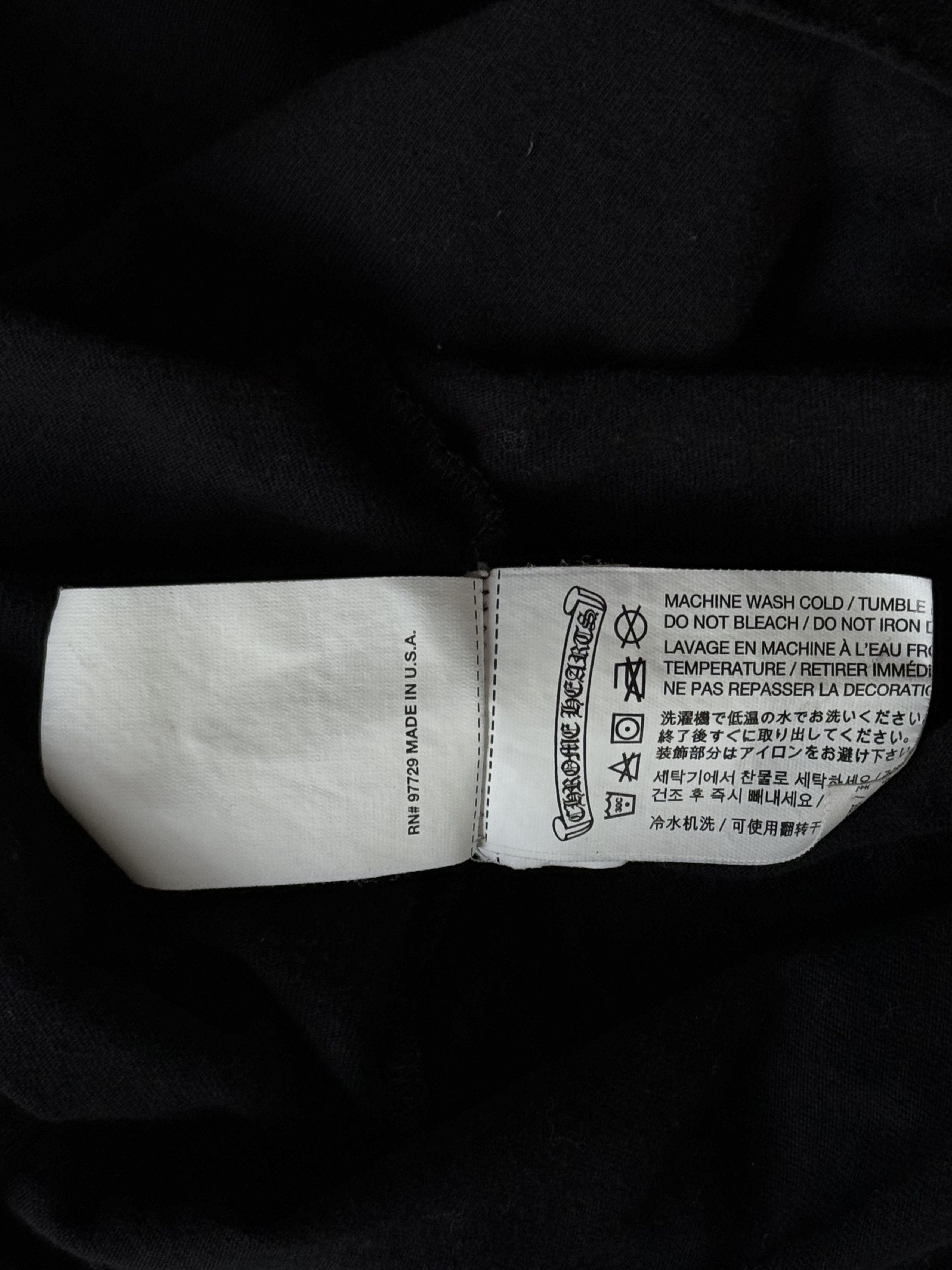 Chrome Hearts Black Sunset Gradient Horseshoe Longsleeve T-Shirt Size US XS / EU 42 / 0 - 5 Thumbnail