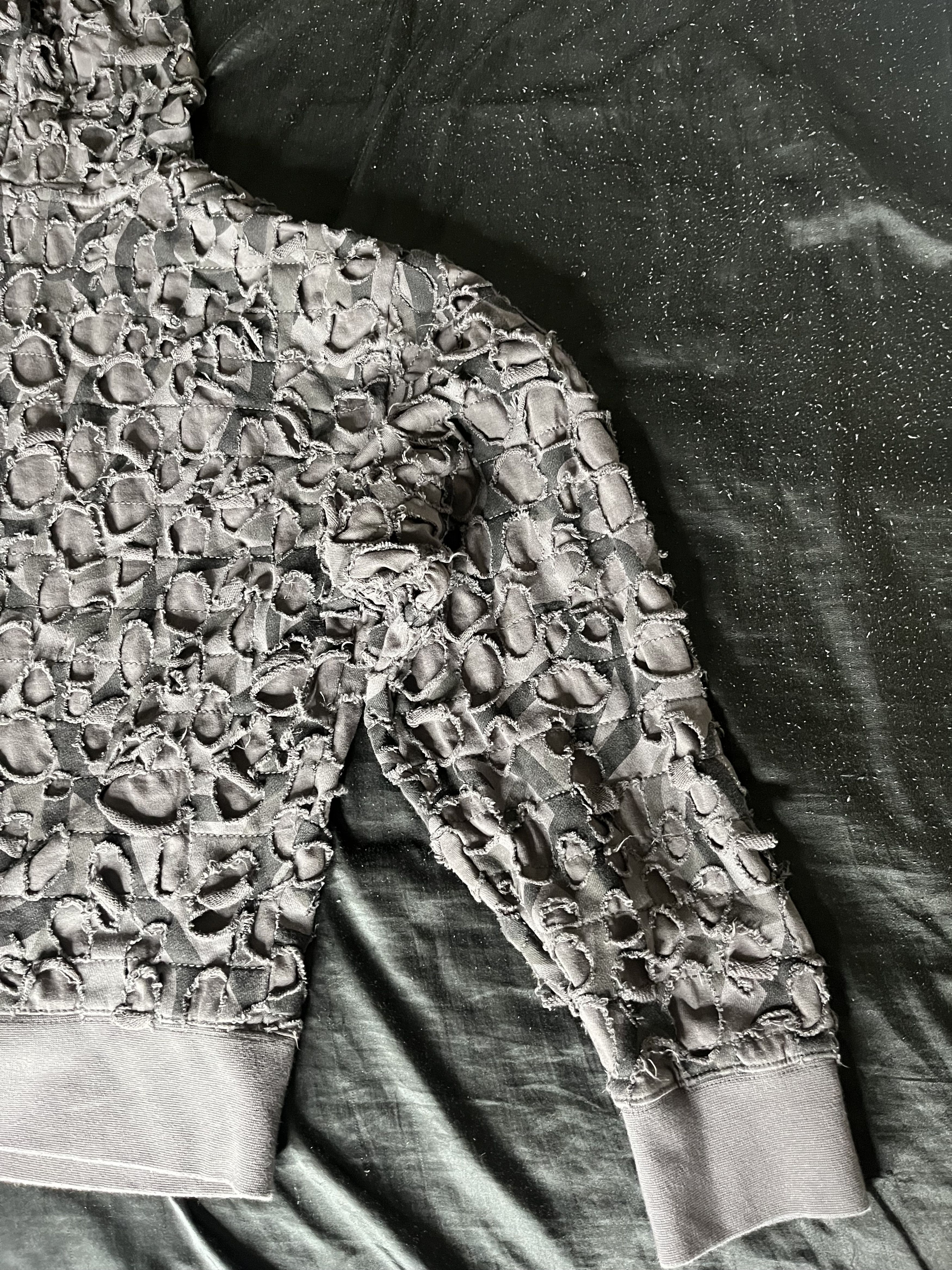 Revenge Revenge Boro R-camo distressed full zip hoodie Size US M / EU 48-50 / 2 - 11 Thumbnail
