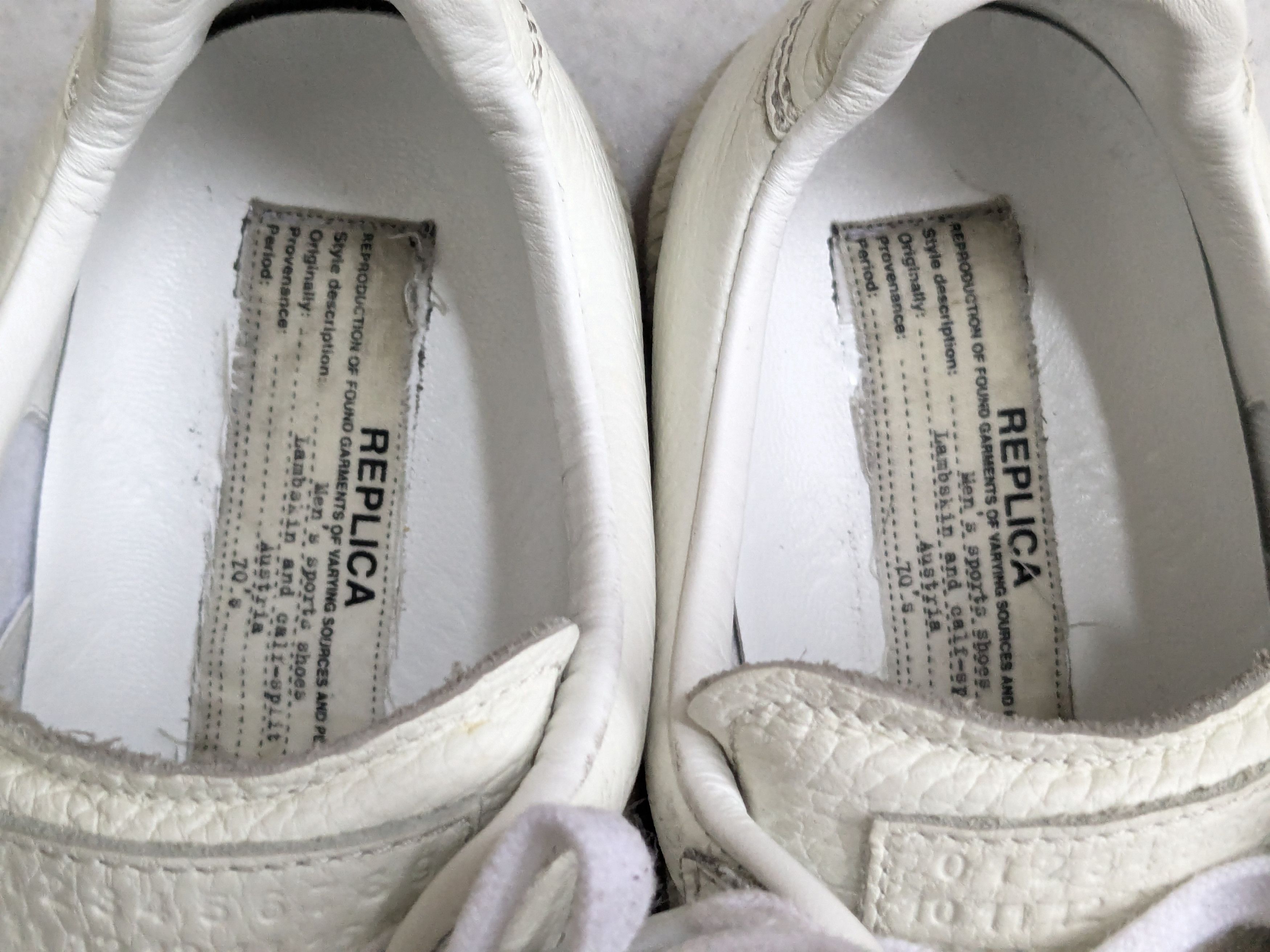 Maison Margiela Maison Margiela GAT Replica White Black 9 39 Low Size US 9 / IT 39 - 6 Thumbnail