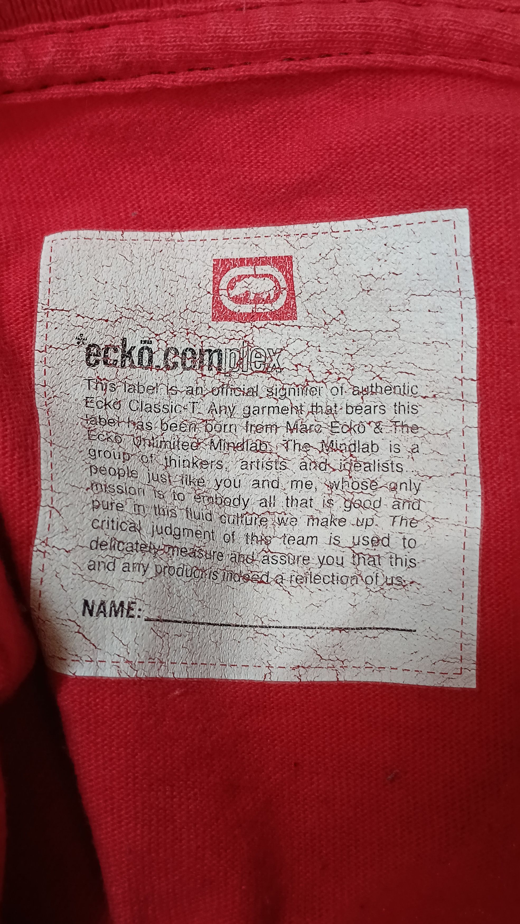 Ecko Unltd. Rare Vintage Ecko Unlimited Original Classic T Size US XXL / EU 58 / 5 - 6 Thumbnail