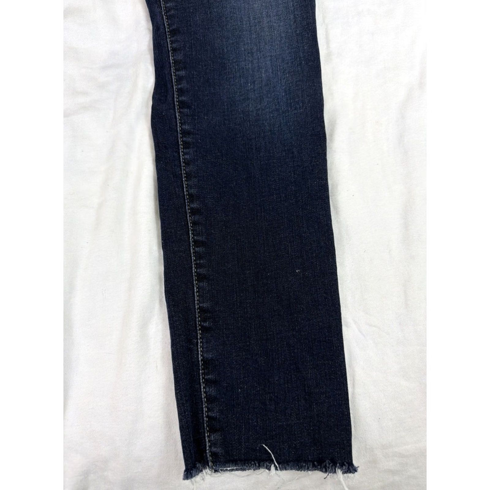 Vintage Joes Jeans Jeans Women’s 29 Dark Wash Ankle Skinny Raw Hem Shirt? Size 29" - 4 Thumbnail