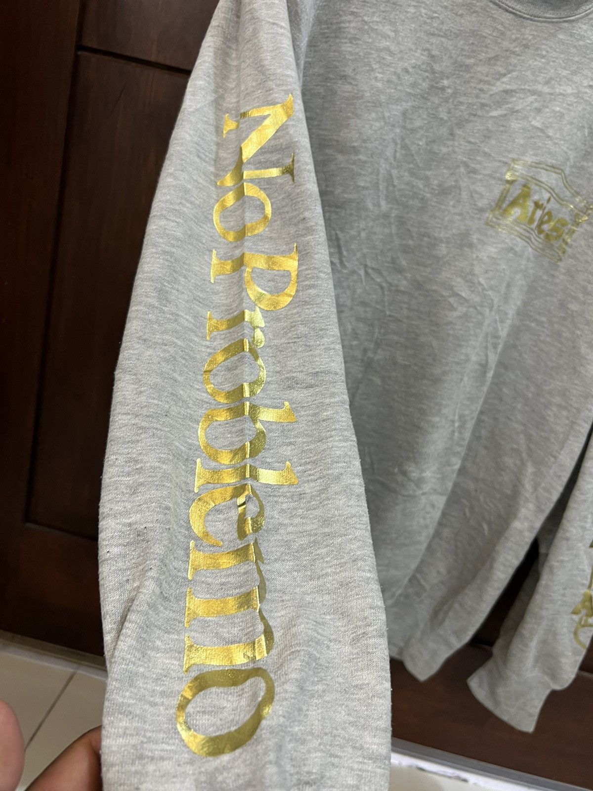Aries × If Six Was Nine × Japanese Brand Aries No Problemo Sweatshirt Size US M / EU 48-50 / 2 - 4 Thumbnail