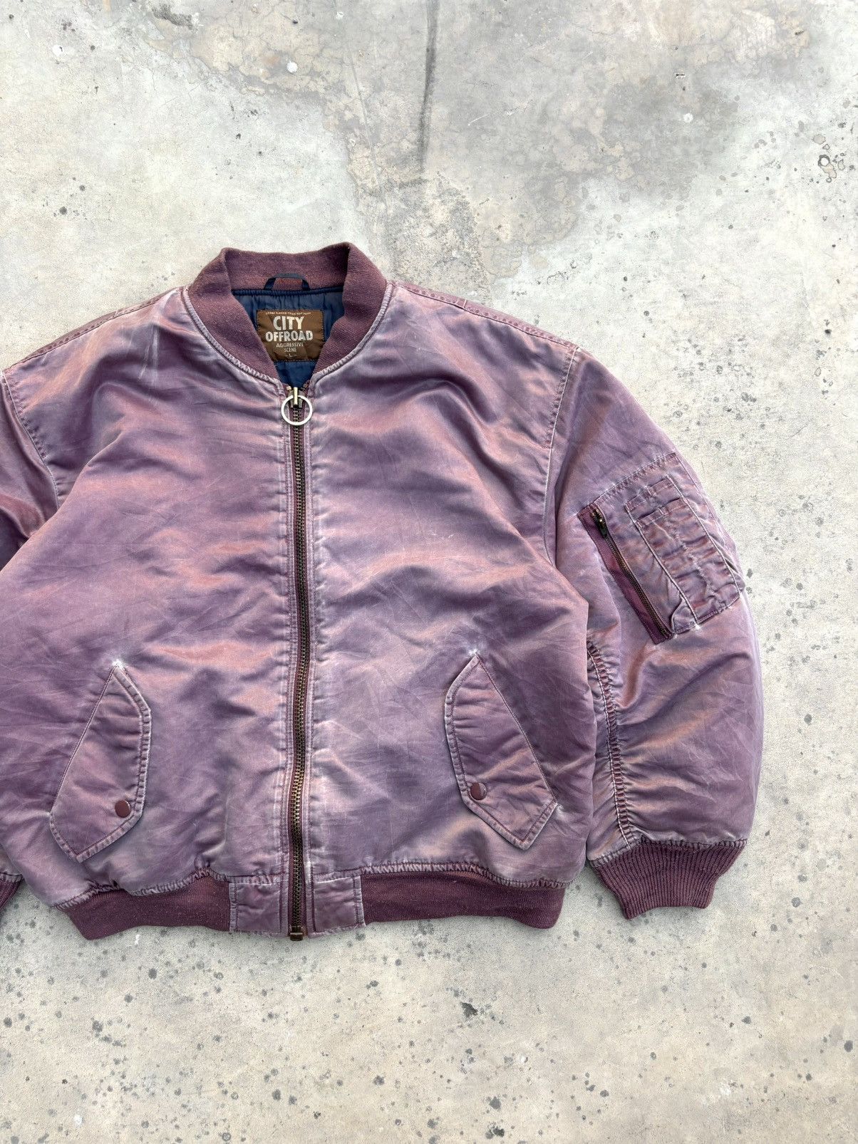 Alpha Industries FADED Alpha Ma-1 Flight Bomber Jacket Size US L / EU 52-54 / 3 - 9 Thumbnail