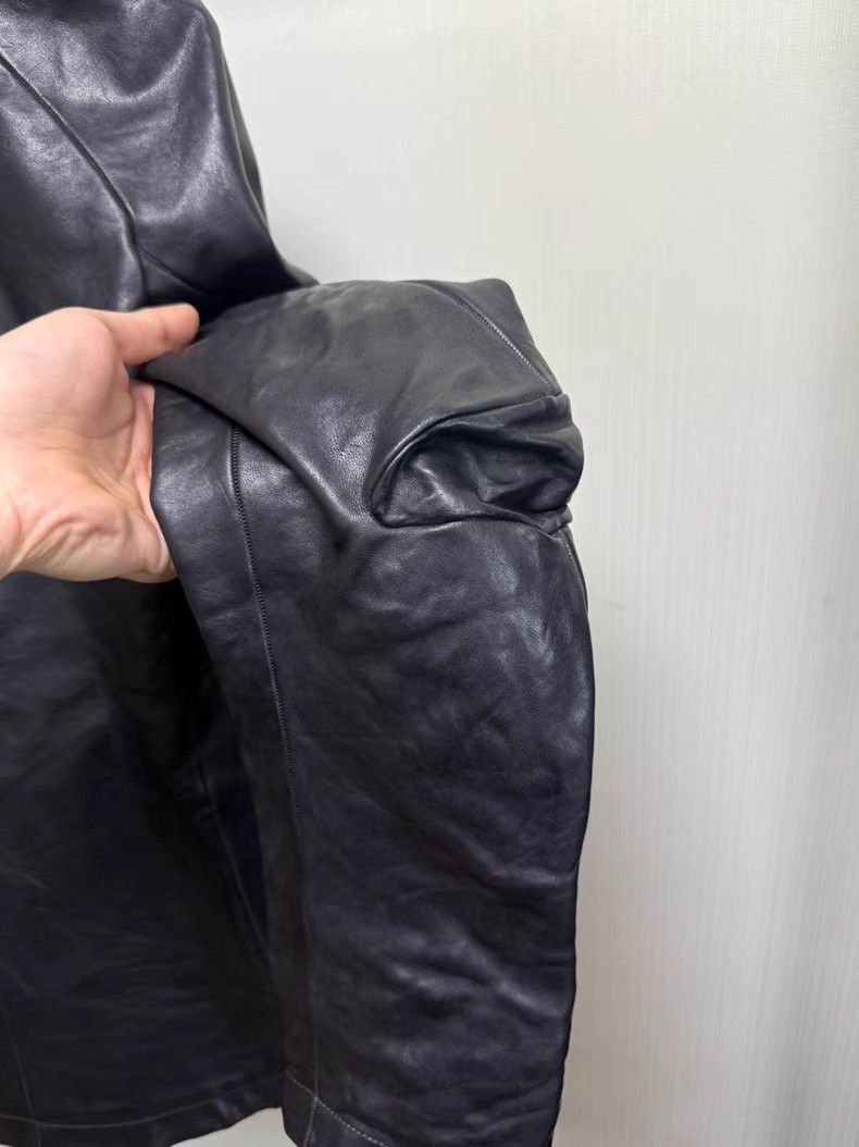Carol Christian Poell Carol Christian Poell LM/2498 Leather Jacket Q8 Size US L / EU 52-54 / 3 - 3 Thumbnail