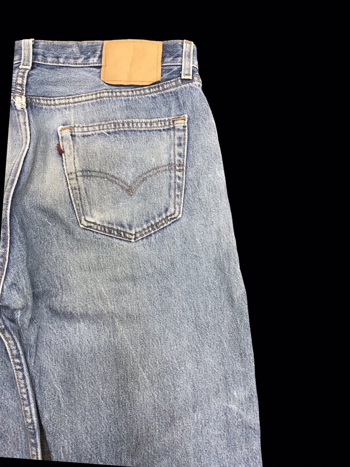 Levi's × Vintage 💥ARCHIVAL💥Vtg Levis 501 Regular Medium Wash Denim F63 Size US 34 / EU 50 - 11 Thumbnail