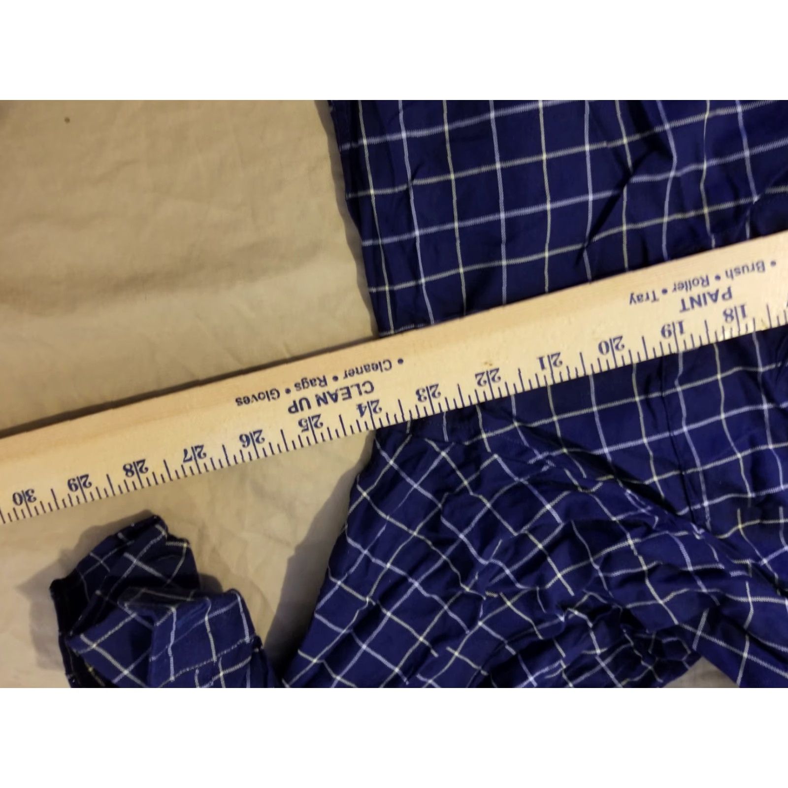 Nautica Nautica Mens Button-Up Dress Shirt XL Navy Blue Cotton Long Sleeve Button-Down Collar Casual Regular Fit Size 46R - 5 Thumbnail