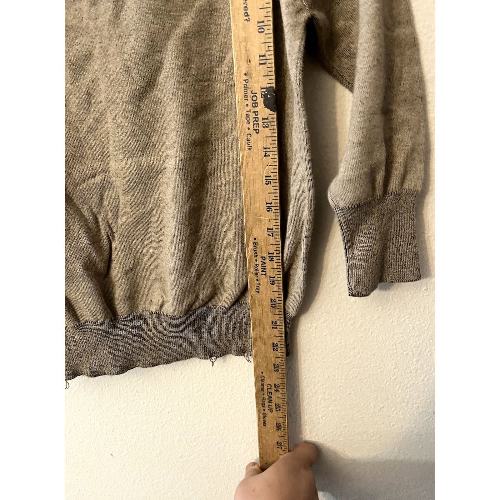 Gap GAP Sweater Ladies Size Large Brown Knit 3/4 Sleeve Lightweight Casual Size L / US 10 / IT 46 - 4 Thumbnail
