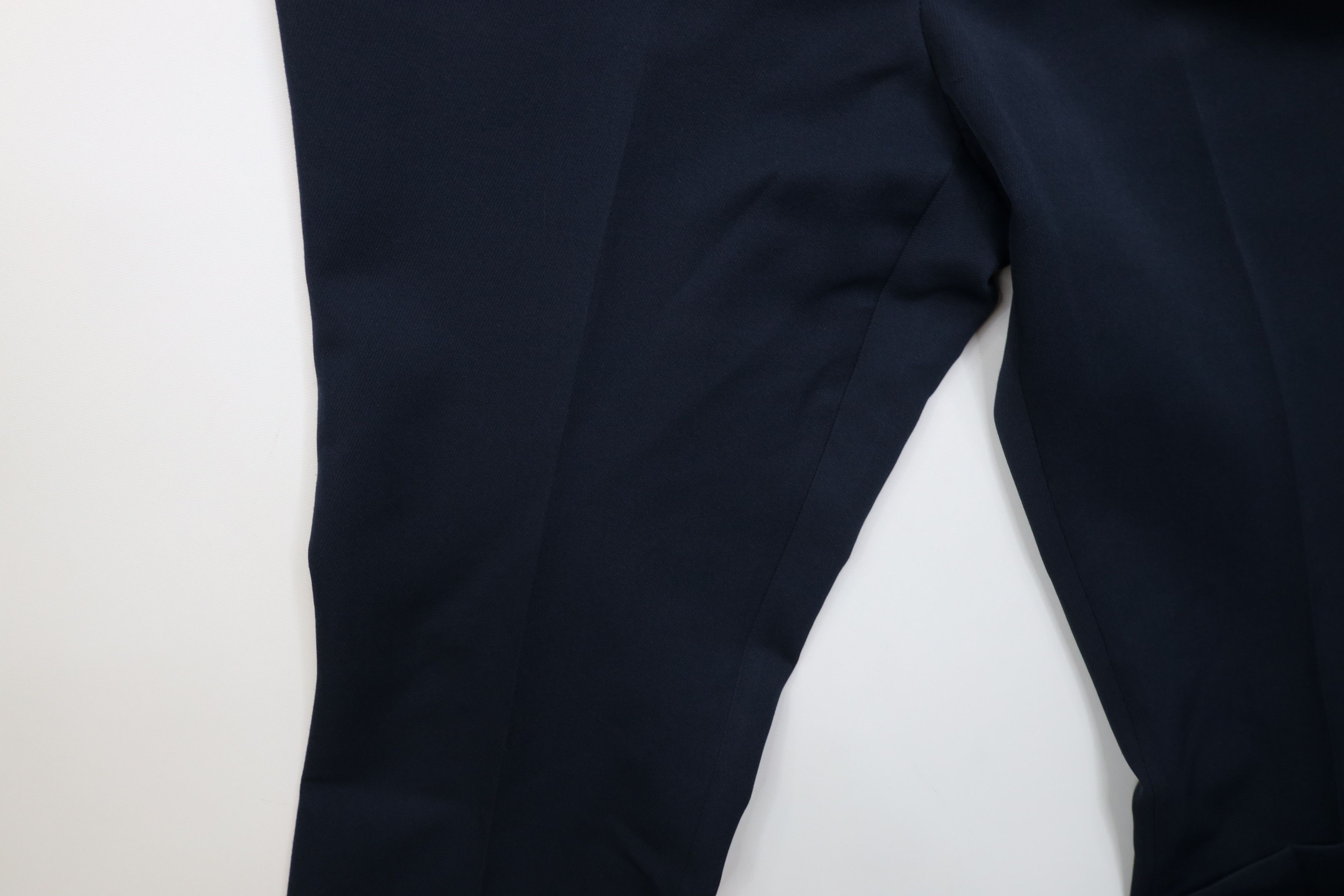 Vintage Vintage 70s Streetwear Flared Wide Leg Chino Pants Navy Blue Size US 36 / EU 52 - 6 Thumbnail