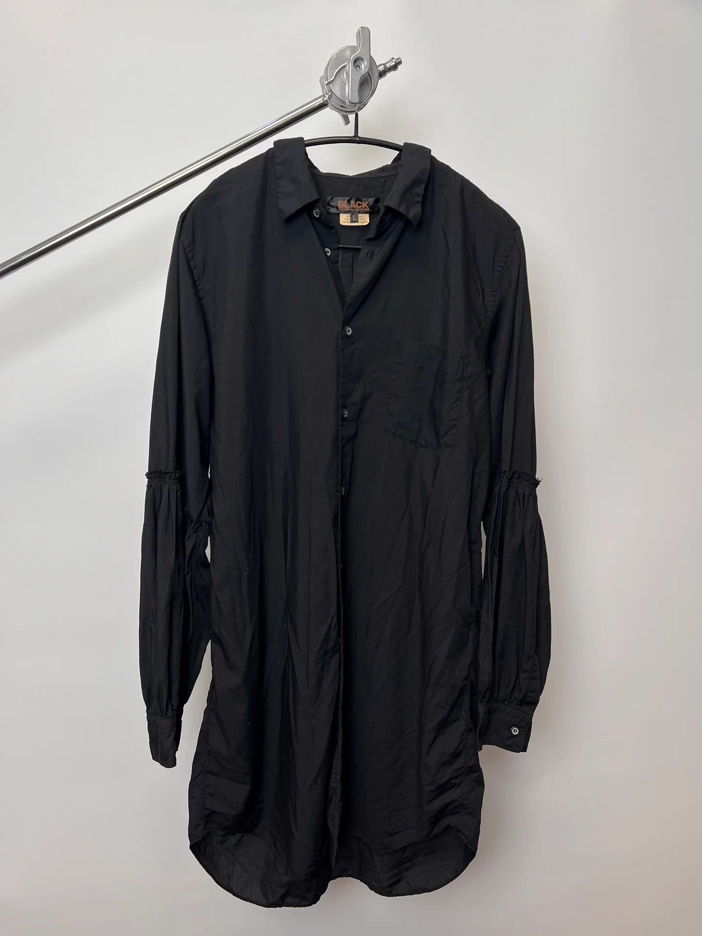 Comme des Garcons Comme des Garçons Black Lantern Sleeve Shirt Size US L / EU 52-54 / 3 - 2 Thumbnail