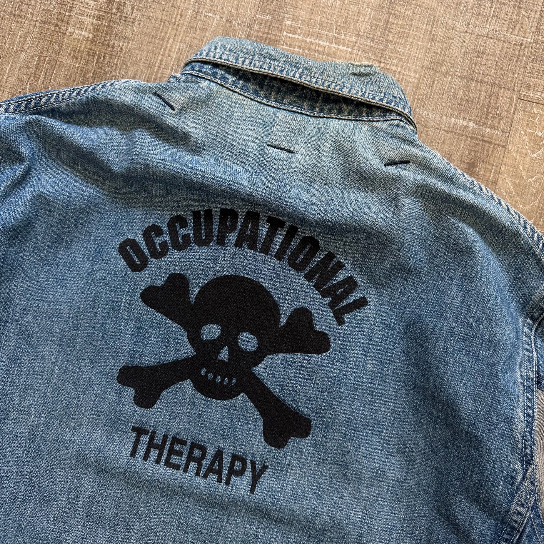 Undercover AW03 Paper Doll Hybrid Reconstructed Denim Chore Jacket Size US L / EU 52-54 / 3 - 9 Thumbnail