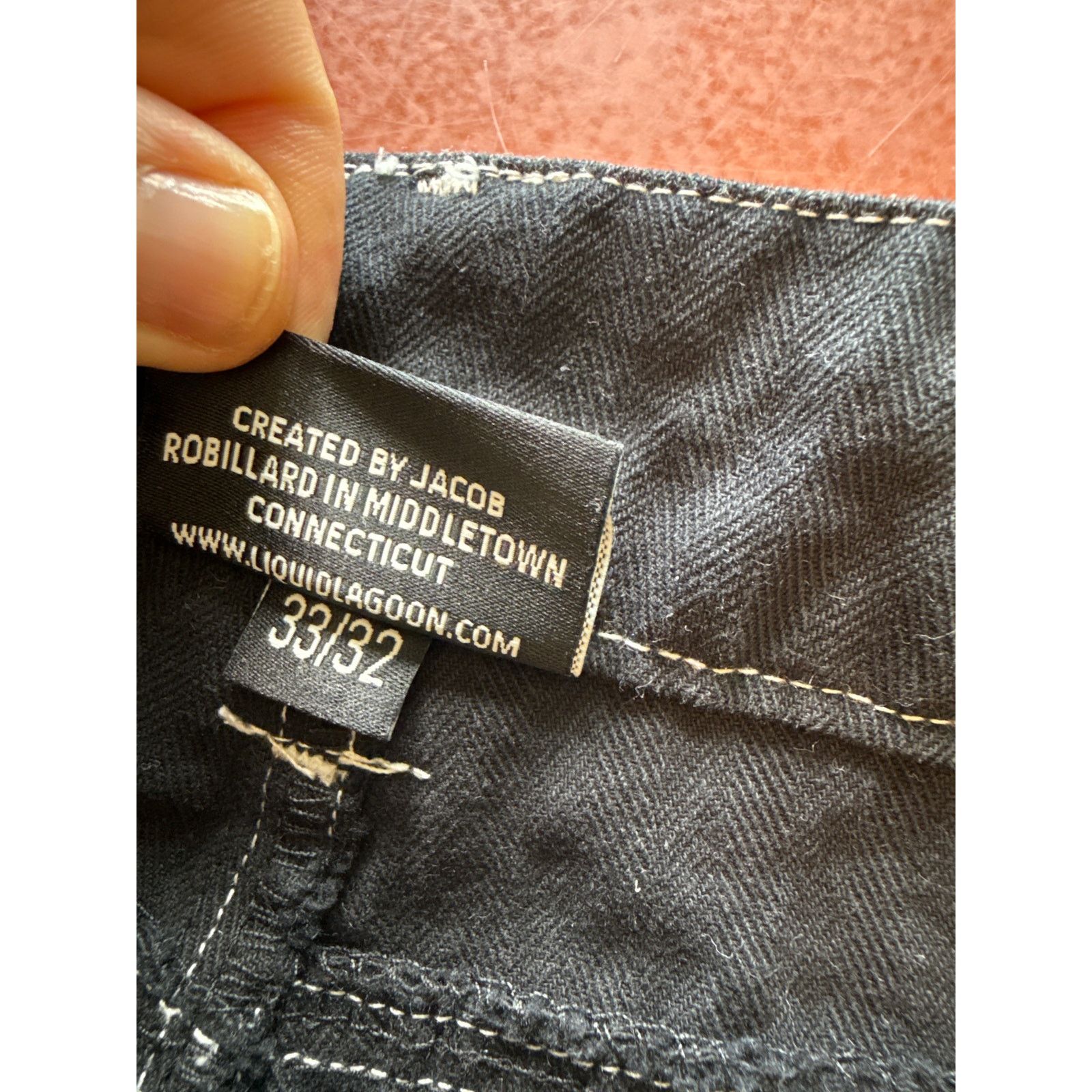 Other Liquid Lagoon Skater Work Pants 33x32 Utility Cargo Style Size US 33 - 4 Thumbnail