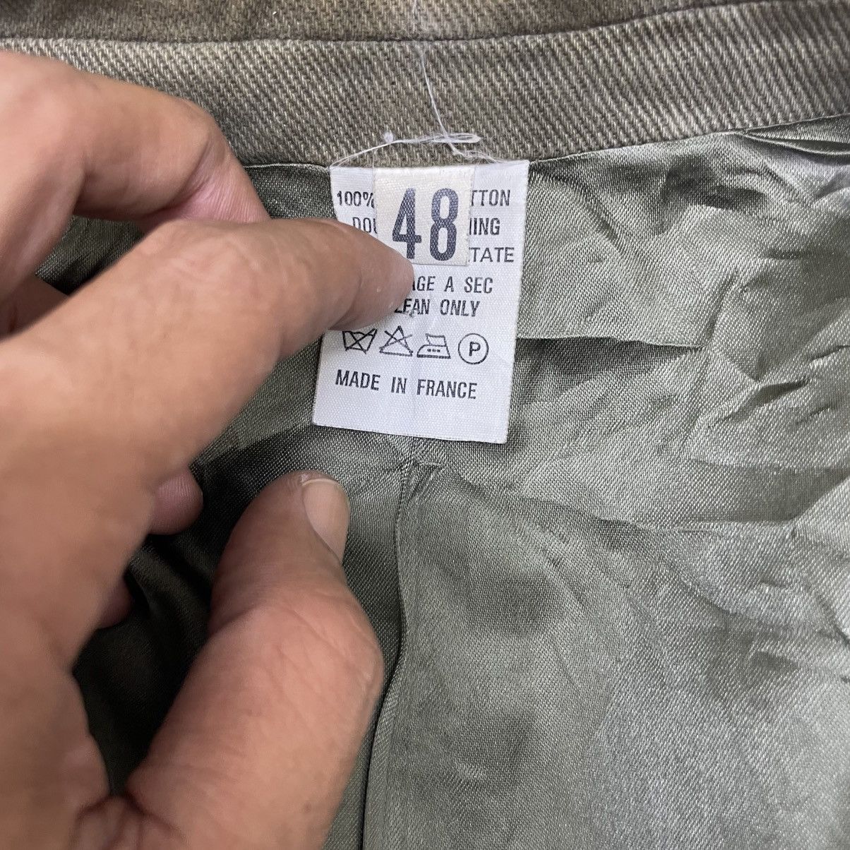 agnes b. 💥Vintage Distressed Agnes B Homme Casual Jacket Size US M / EU 48-50 / 2 - 5 Thumbnail