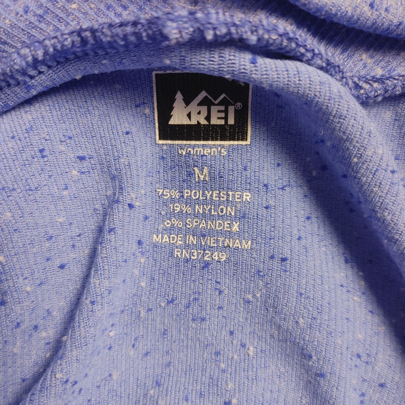 Rei Rei Women M Light Blue Loose Cowl Neck long Sleeve Pull-Over Size M / US 6-8 / IT 42-44 - 3 Thumbnail