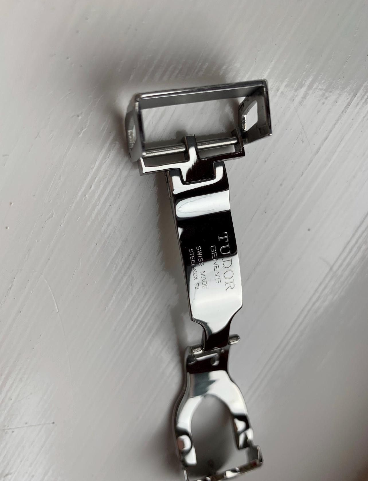 Tudor 18MM Tudor stainless steel deployment clasp Buckle Size ONE SIZE - 3 Thumbnail
