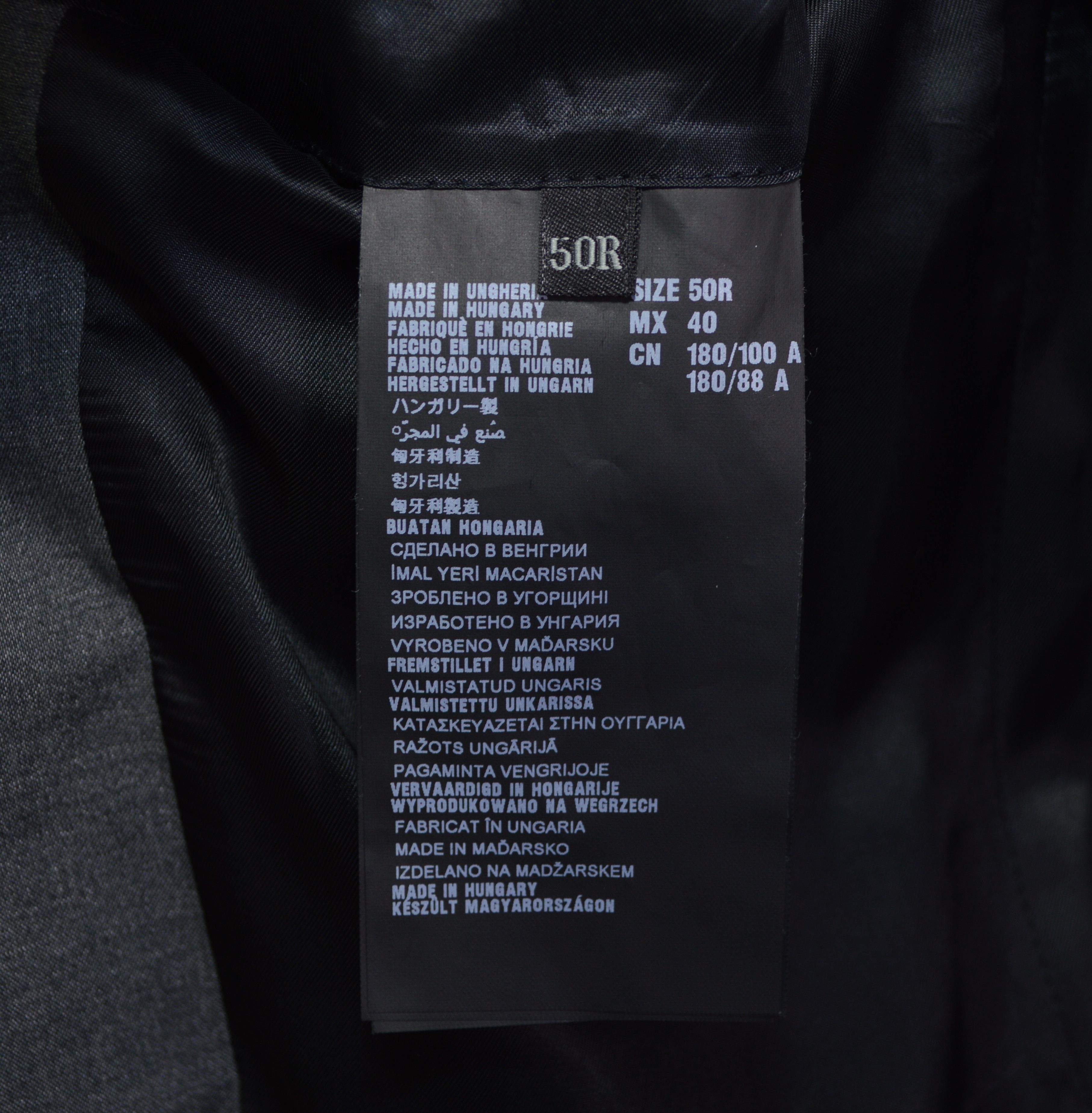 Prada Men's PRADA Milano Blazer 40US/UK 50IT Wool & Silk Gray Size 40R - 9 Thumbnail