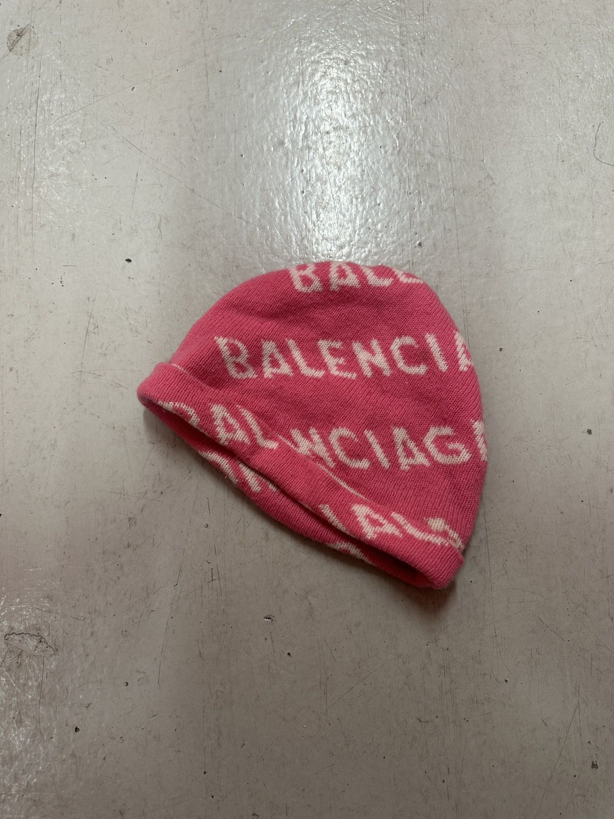 Balenciaga Balenciaga Logo Beanie Size ONE SIZE - 2 Thumbnail