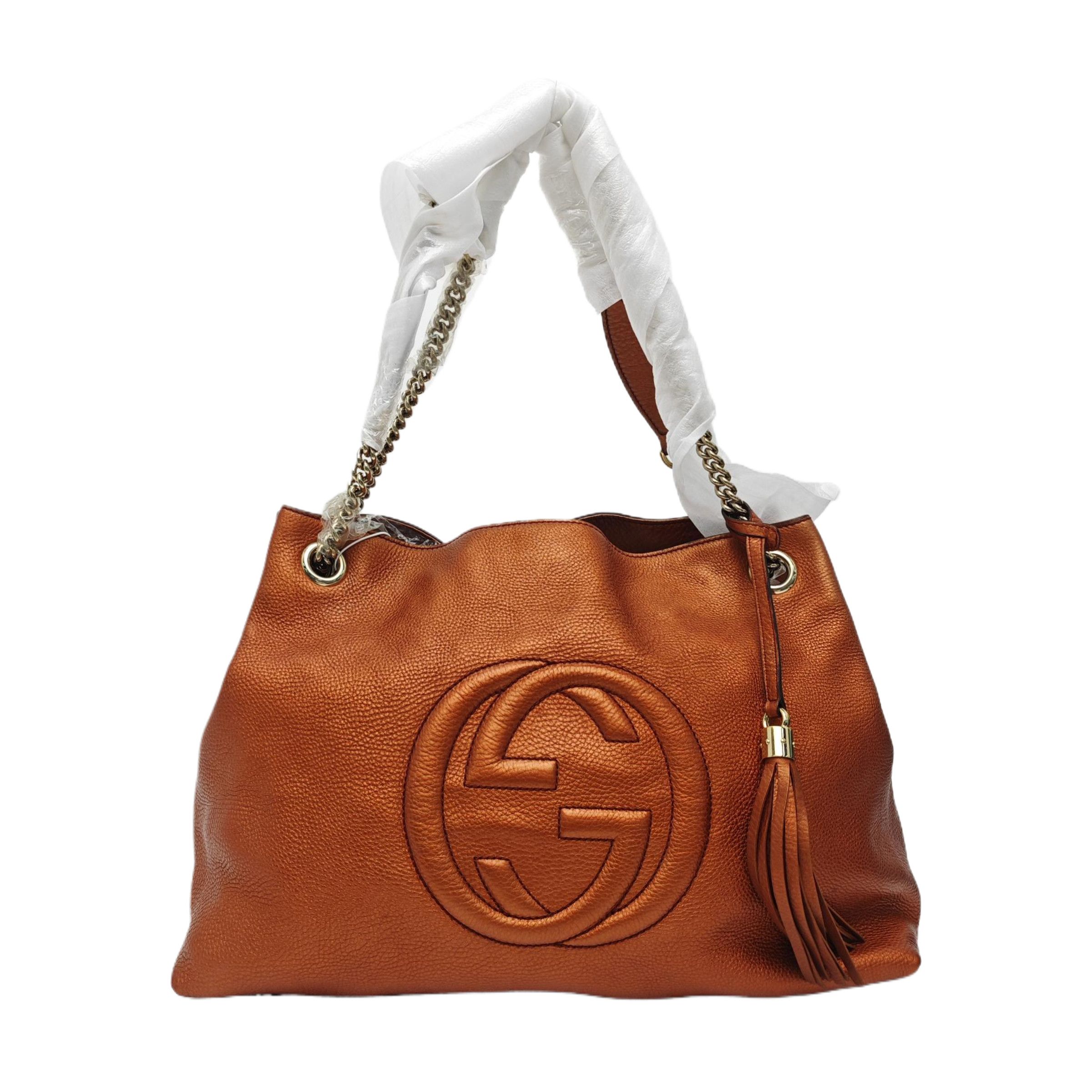 Gucci Gucci Soho Quilted Leather Tassel Tote Bag ONE SIZE Size ONE SIZE - 1 Thumbnail