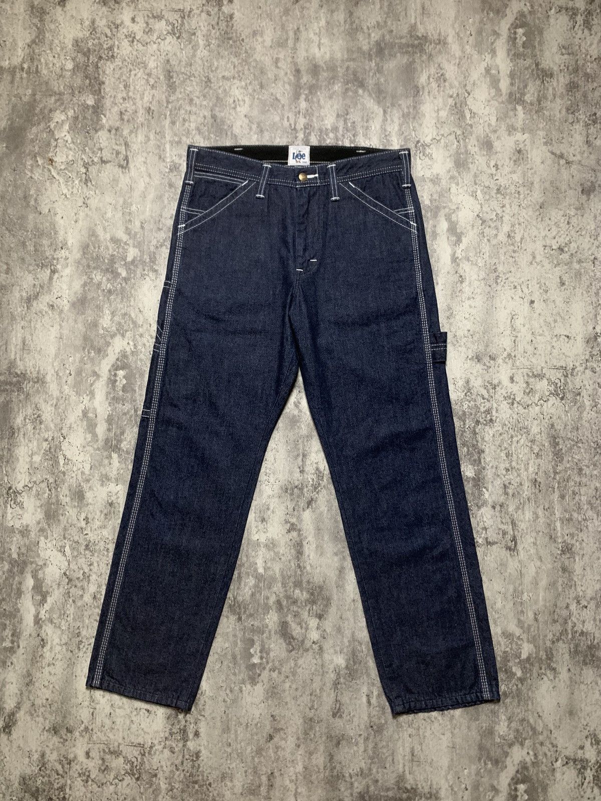Lee Chums x Lee Painter Deep Indigo Pants Size US 29 - 7 Thumbnail