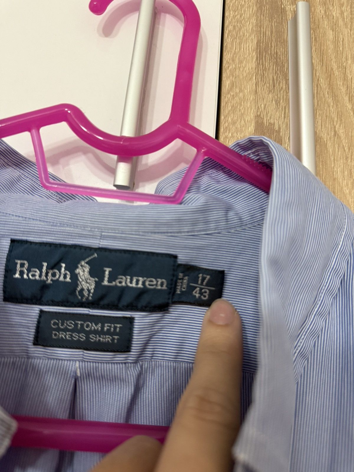 Polo Ralph Lauren Polo Ralph Lauren Dress Shirt Size US XL / EU 56 / 4 - 4 Thumbnail