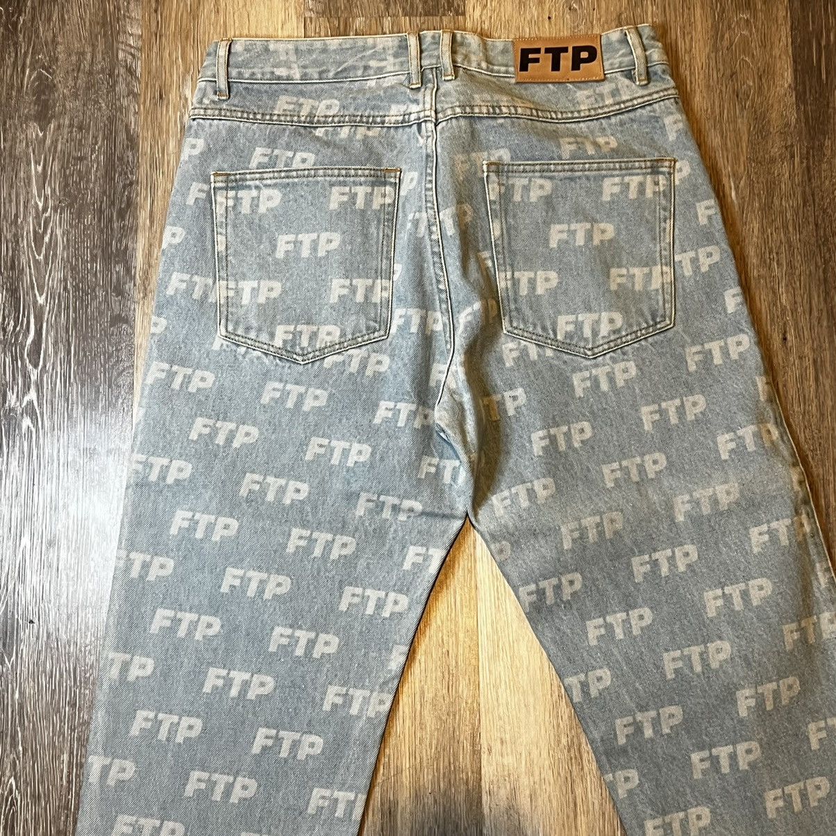 Fuck The Population Fuck The Population Allover Denim pant Jeans Size US 32 / EU 48 - 20 Thumbnail