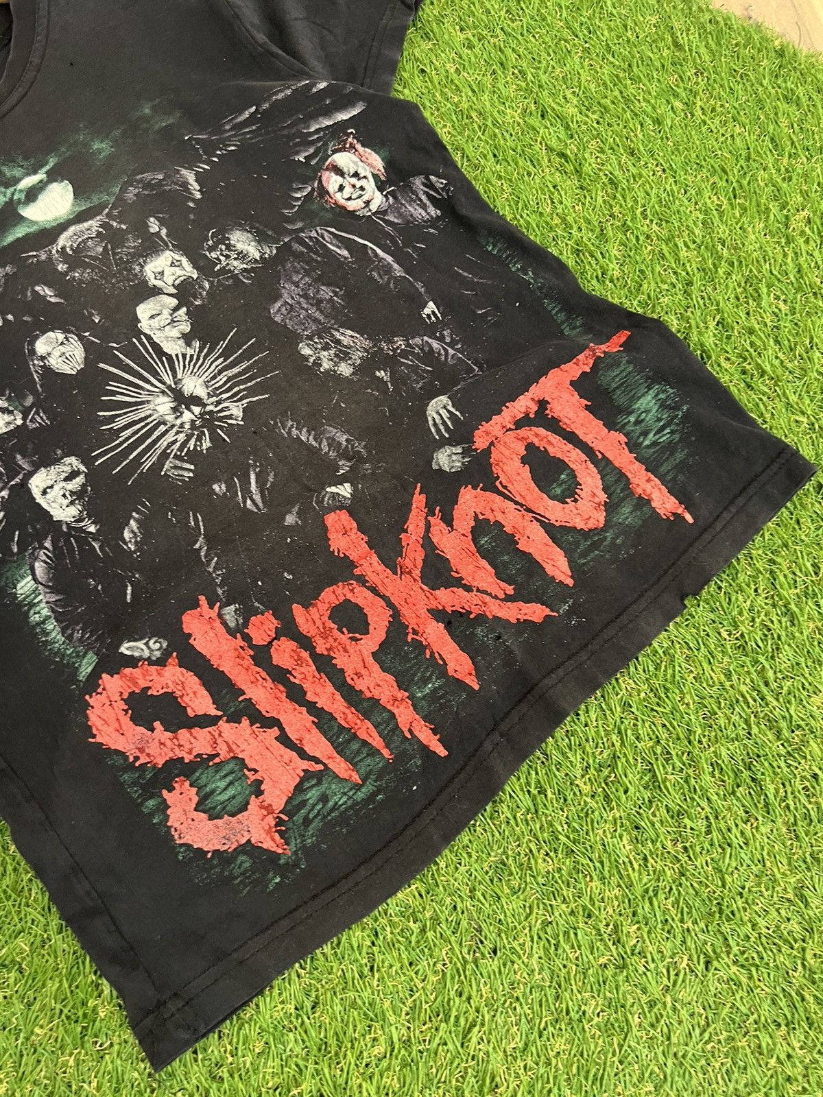 Band Tees × Slipknot × Vintage Vintage y2k Slipknot 00s T-Shirt rock band tee siz S Size US S / EU 44-46 / 1 - 5 Thumbnail