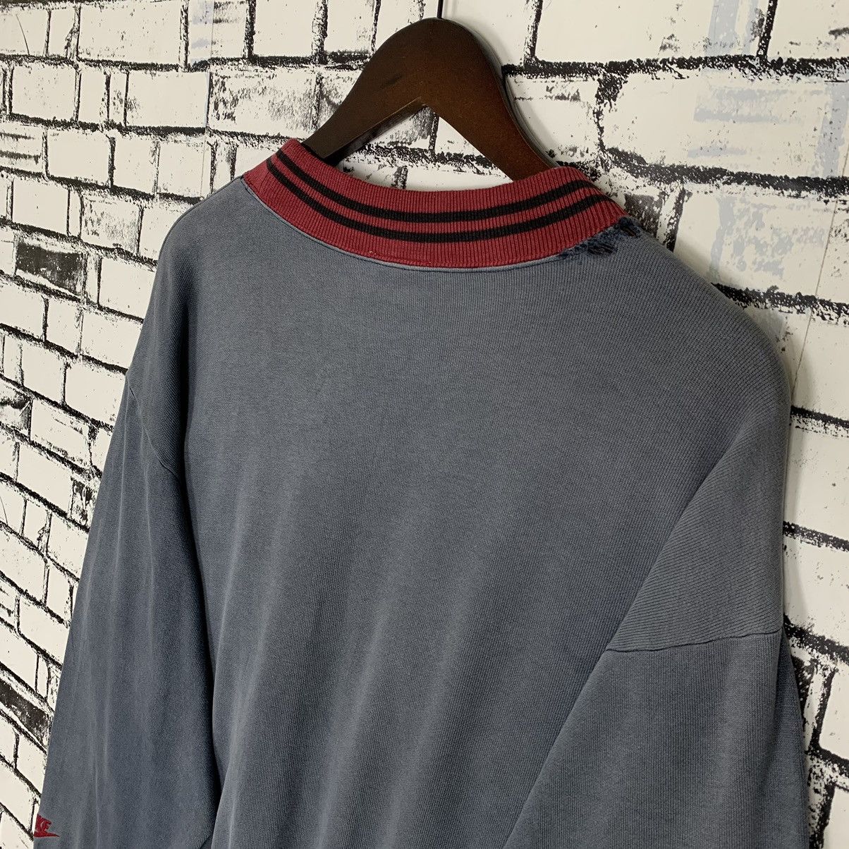 Nike × Vintage Sportwear Vintage Nike Sweatshirt Nike Crewneck Size US M / EU 48-50 / 2 - 9 Thumbnail
