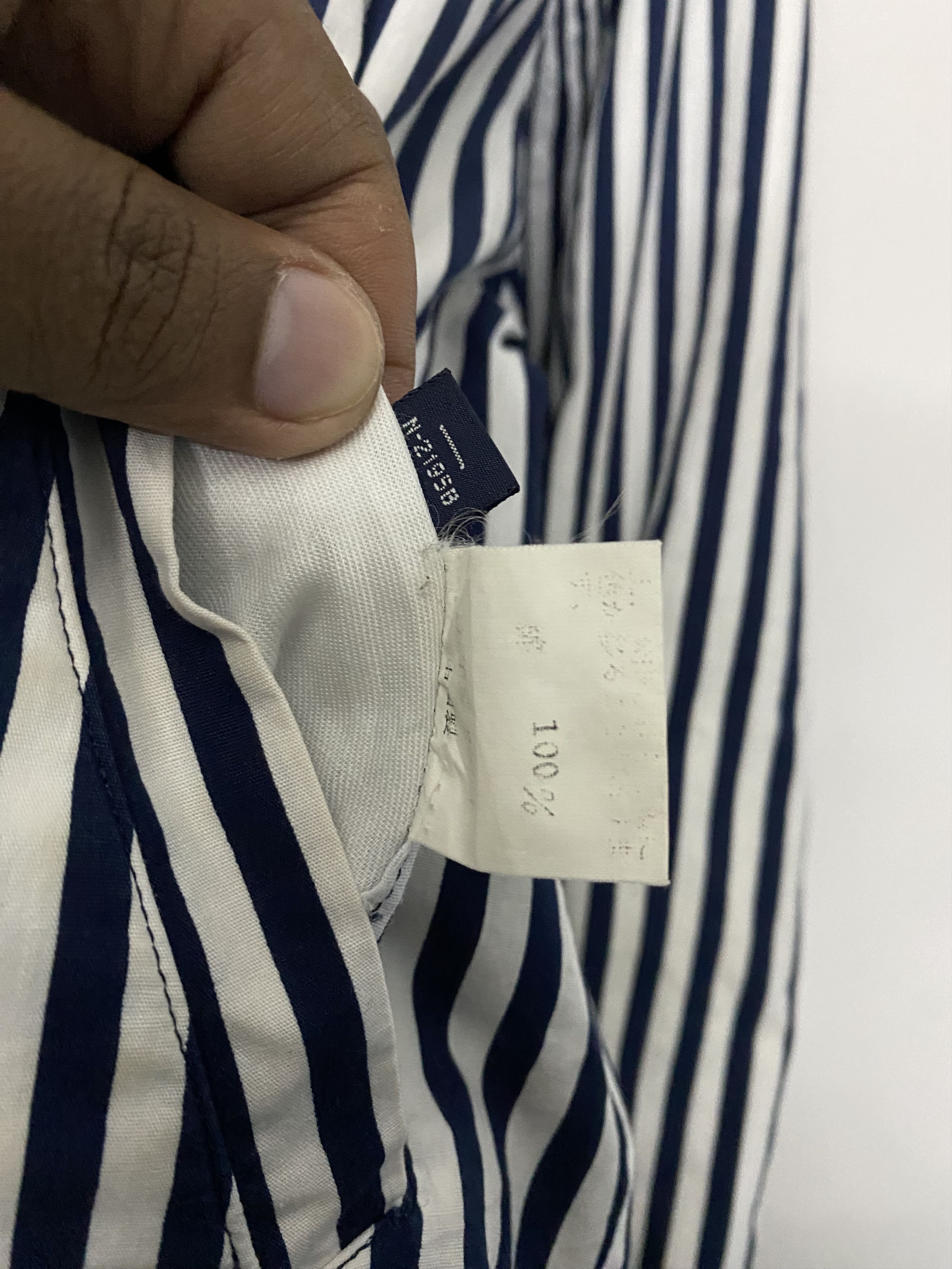 Nautica Vtg Nautica Reversible Sailing Jacket Tan/Striped Size Large Size US L / EU 52-54 / 3 - 11 Thumbnail