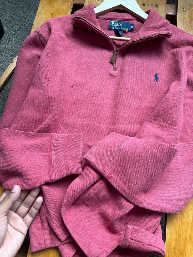 Polo Ralph Lauren POLO RALPH LAUREN HALF ZIPPER RARE COLOUR! Size US M / EU 48-50 / 2 - 2 Thumbnail