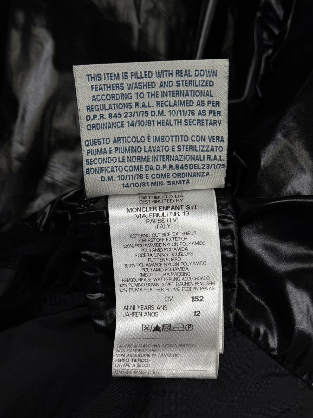 Moncler Moncler Kids Down Puffer Jacket Size 12/152 Size XS / US 0-2 / IT 36-38 - 12 Thumbnail