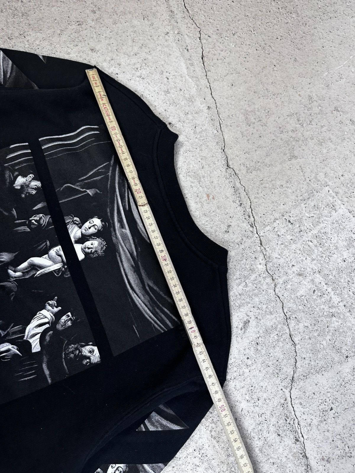 Off-White Off-White Caravaggio Crewneck Sweatshirt Black / Arrows Size US S / EU 44-46 / 1 - 19 Thumbnail