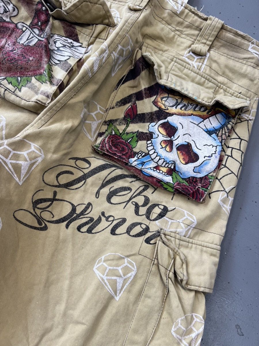 Ed Hardy Crazy vintage Ed hardy inspired tattoo printed short Size US 32 / EU 48 - 9 Thumbnail