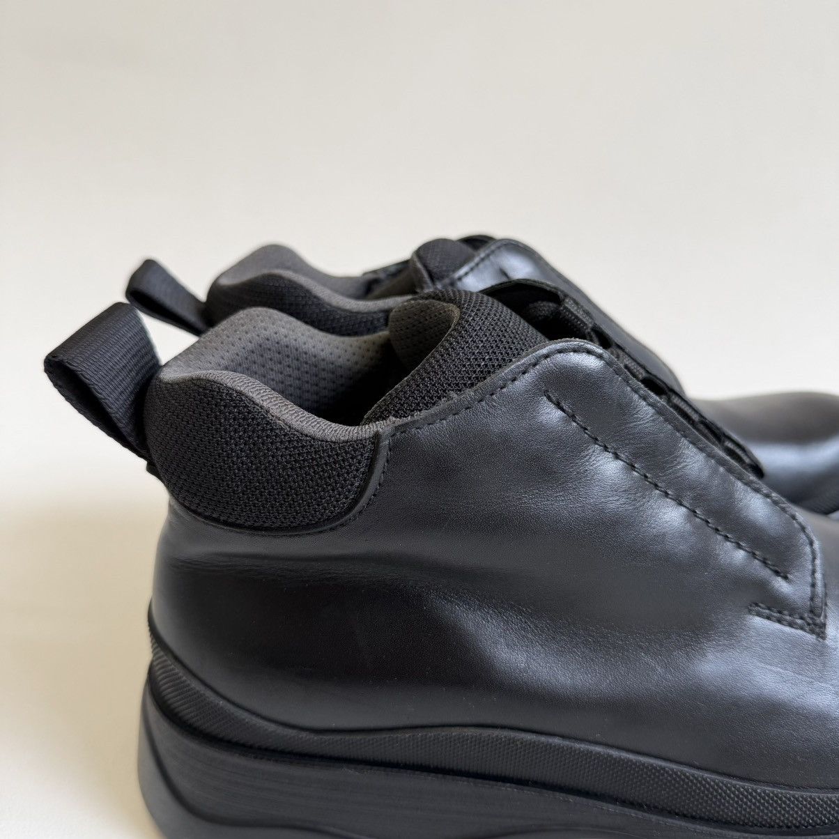Prada OG Black Leather ‘Brixxen’ Chukka Boots Size US 8.5 / EU 41-42 - 12 Thumbnail