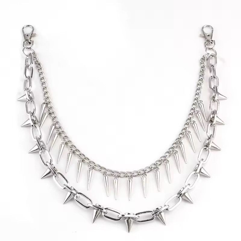 Jewelry 2 Styles Layered Punk Jean Chains Size ONE SIZE - 3 Thumbnail