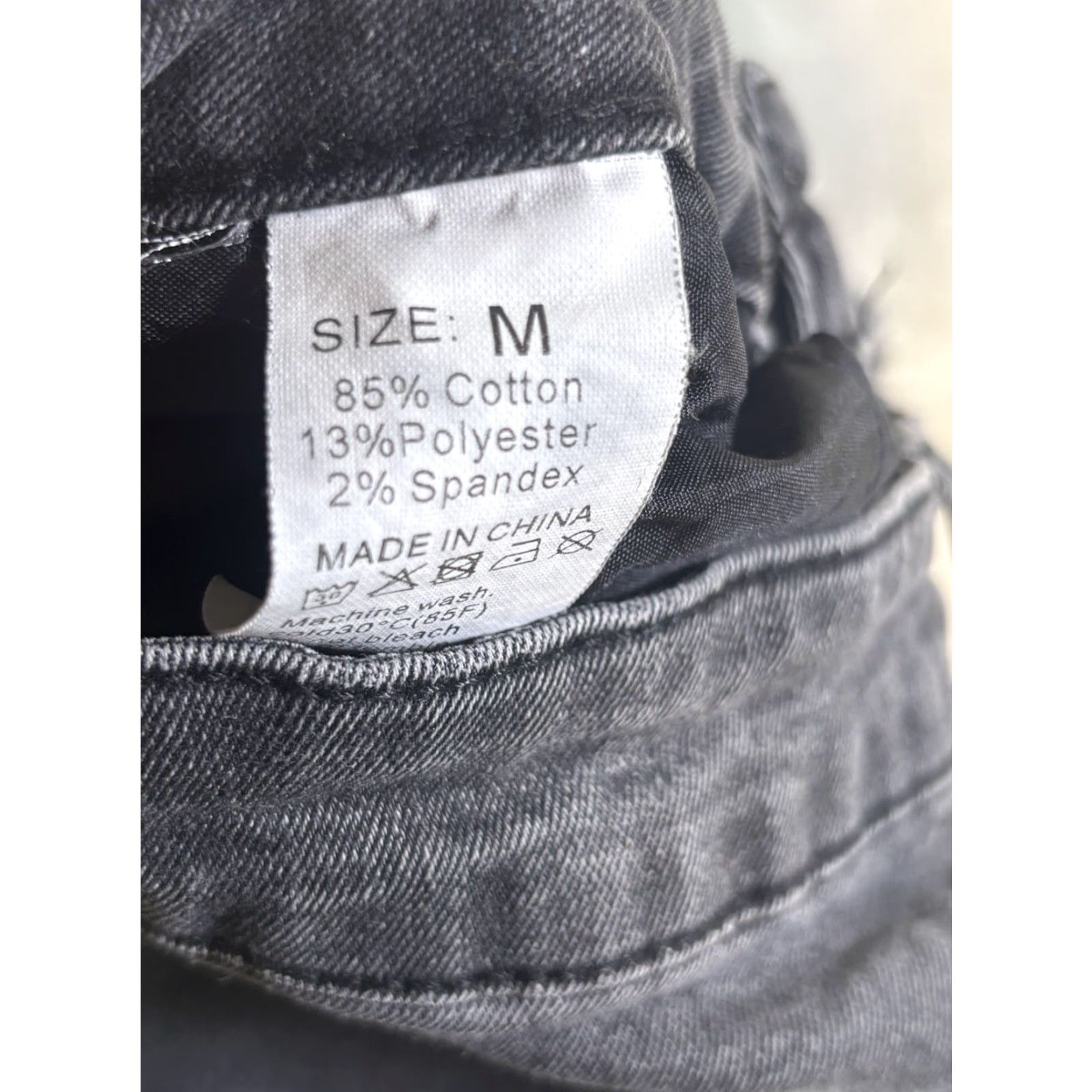 Vintage Women's Black High Rise Bootcut Jeans Stretchy Size M Size 32" / US 10 / IT 46 - 3 Thumbnail