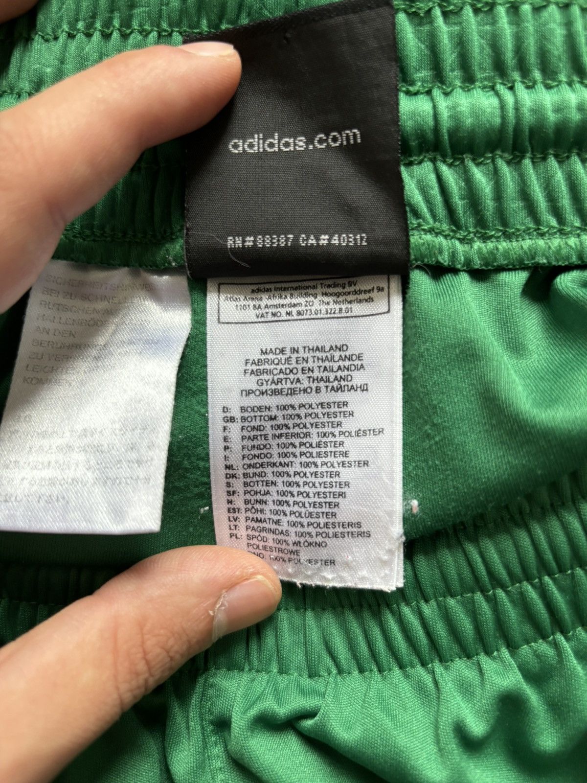 Adidas × NBA × Vintage 2009 Boston Celtics Green Shorts Size US 32 / EU 48 - 7 Thumbnail