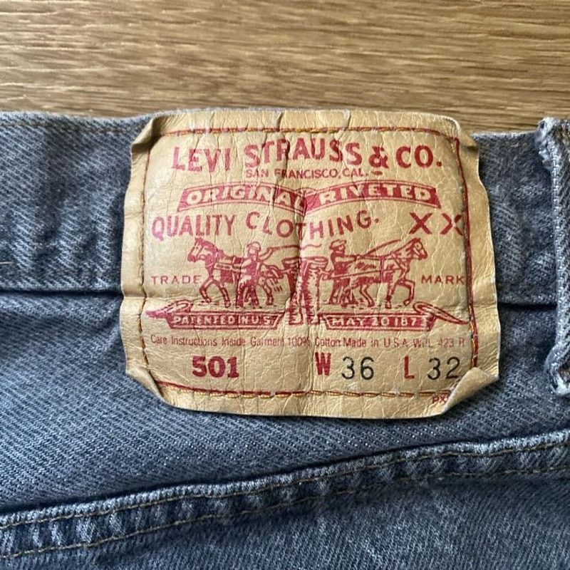 Levi's Vintage Grey Wash Levi's 501xx Size US 36 / EU 52 - 7 Thumbnail