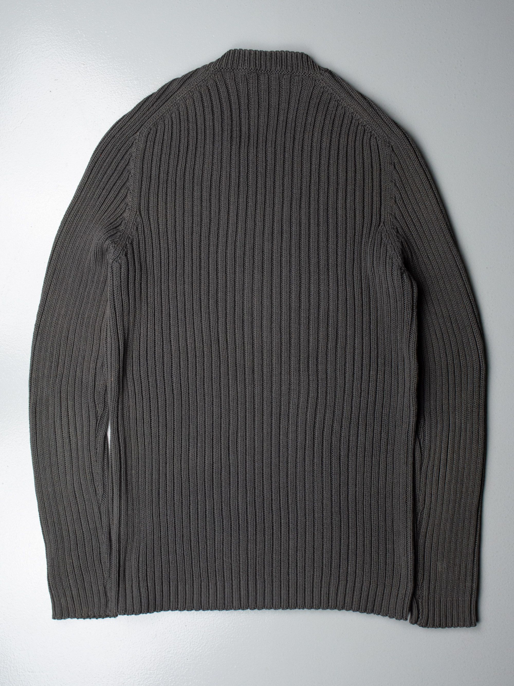 Helmut Lang vintage Helmut Lang rib sweater - size 48 Size US M / EU 48-50 / 2 - 2 Thumbnail